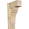 Ekena Millwork Merced Block Rough Sawn Outlooker, Douglas Fir, 8"W x 16"D x 28"H OUT08X16X28MRC05RDF - alternate 1